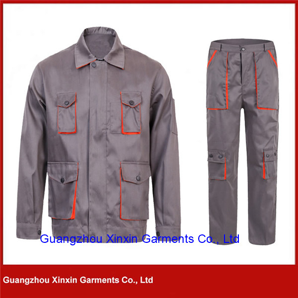 Multi Pocket Work Clothes Uniform Construction Workwear (W847)