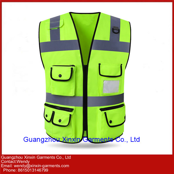 New Pattern Cheap Colorful Safety Uniform High Visibility Work Vest (W406)