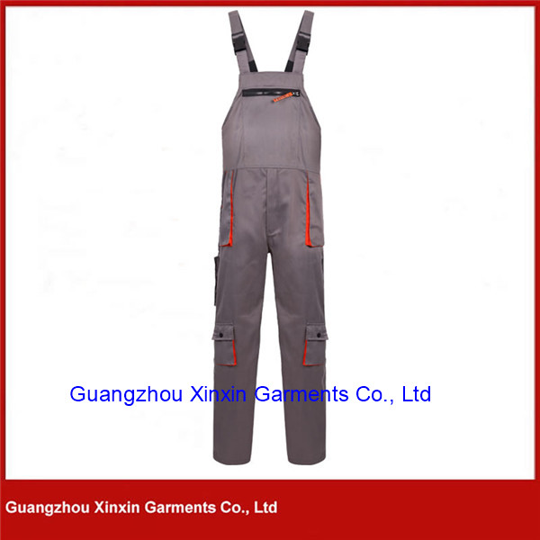New style european custom bib and brace for men overalls work wear W844-1
