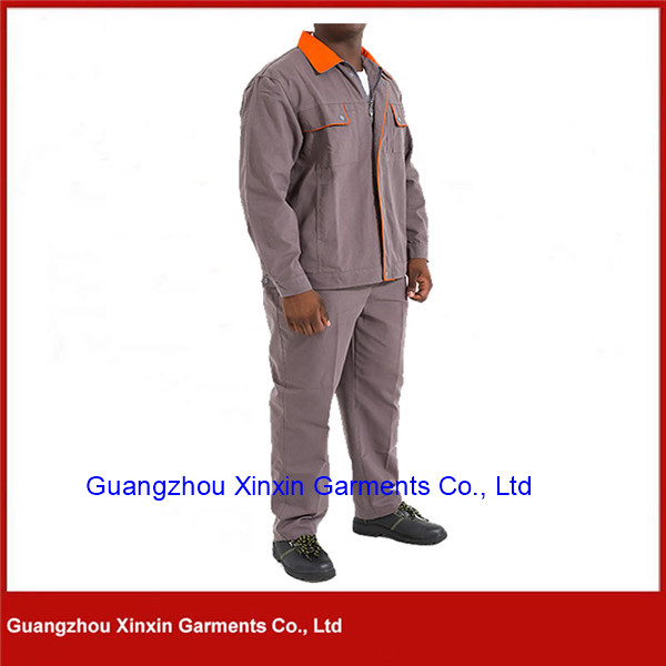 OEM Factory Customized Industrial Overall Safety Unisex Work Uniform (W729)