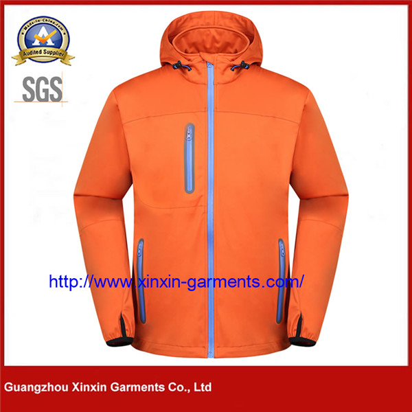 OEM Men's Outdoor Windbreaker Jackets Sport Coat Softshell Jacket (J509)
