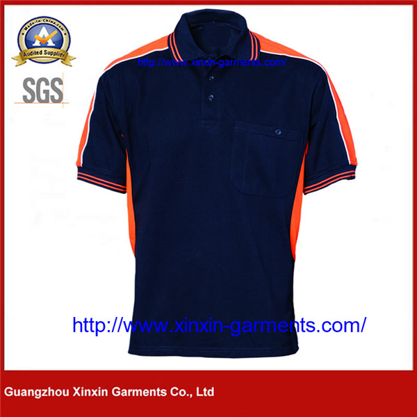 Polyester Cotton Panel Polo Shirt - Short Sleeve W2489