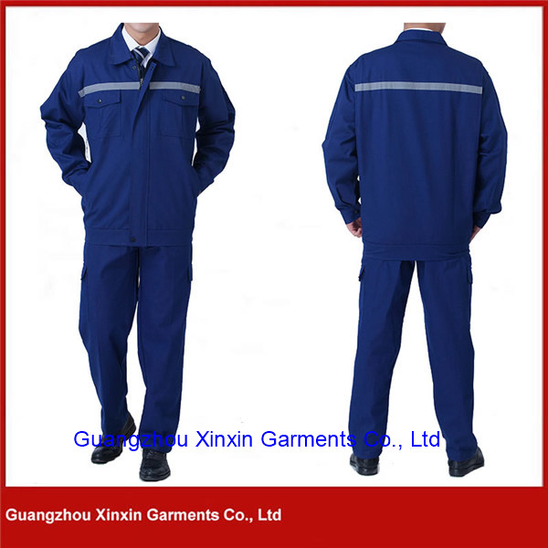 Postman Blue Long-Sleeve Oversized Coverall Work Wear Uniforms W173