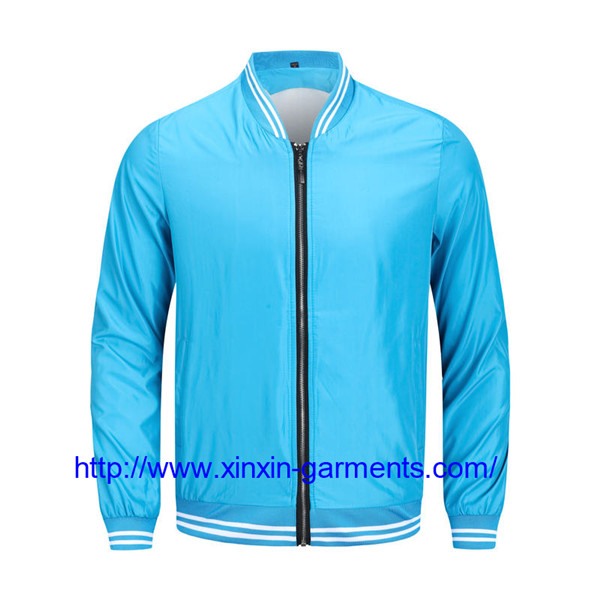 Promotional top quality customize windproof clothing spring wind breaker jackets for men CX111