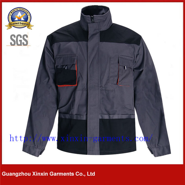 Protective heavy duty mining work jackets mechanical engineer uniform W954