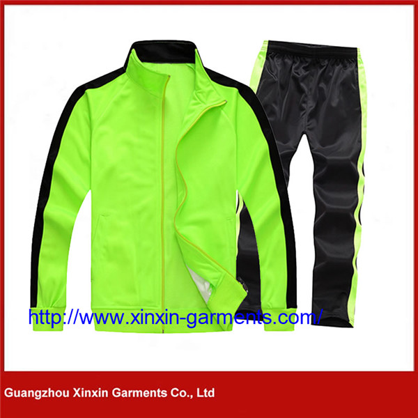 Quick Dry Polyester Men's  and Women Sport Tracksuit for Sports Wear (T407)
