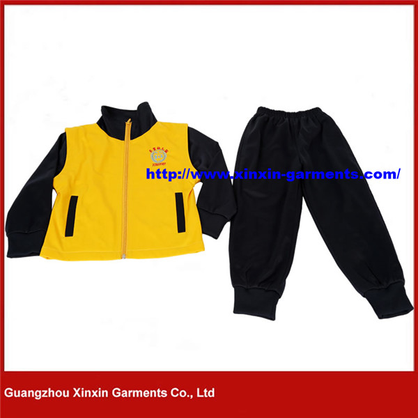 School Track Suits Sport Wear Primary School Uniform Designs (U95)