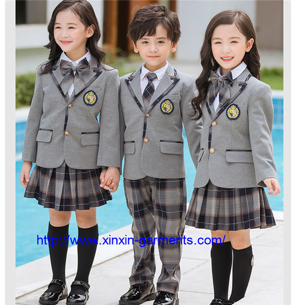 School Uniform for Children England Style Primary Wholesale Schoolwear (U177)