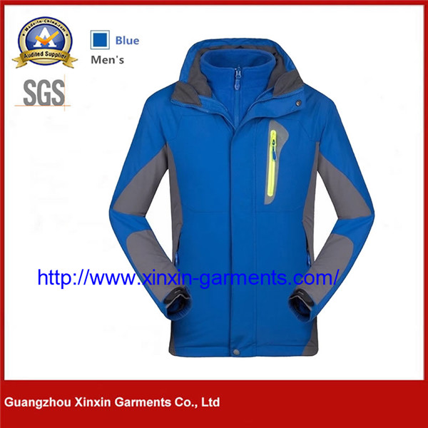 Snow Mountain Jacket Two Piece Men's Winter Waterproof Jacket (J536)