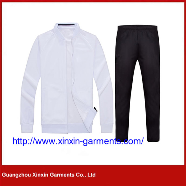 Sublimated Custom Logo Training Sports Wear Fleece Jogging Suit T411-2