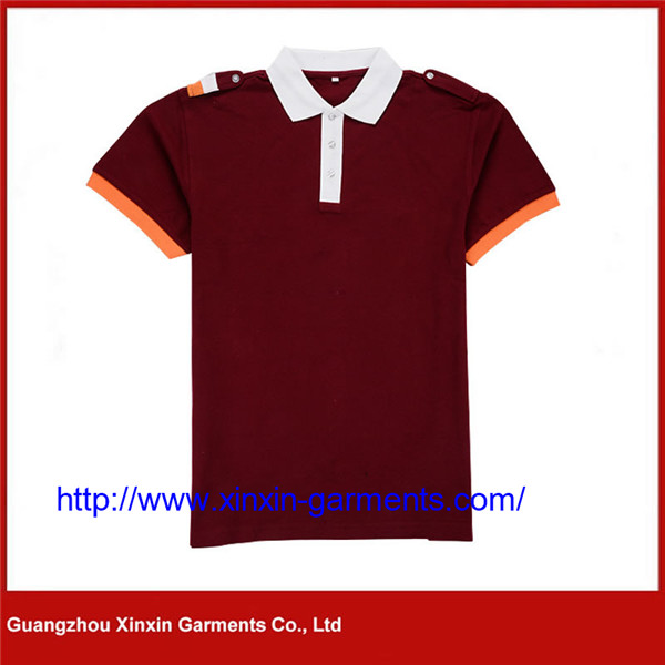 Top Quality Short Sleeve Men's Custom Polo T Shirt (P461)