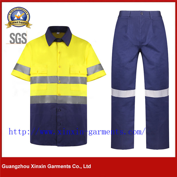 Custom Workwear jacket construction worker Uniform shirt For Work Wear Clothing working pants W988