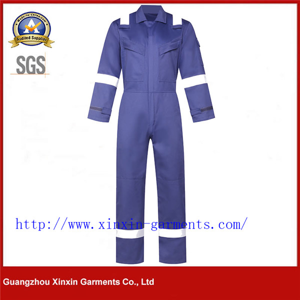 Wholesale 180g Navy Blue Work Uniform Protective Coverall W925
