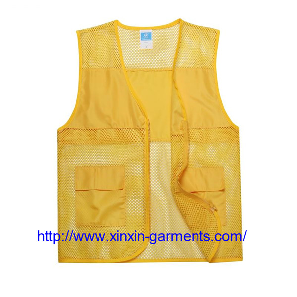 Wholesale Casual Custom Jacket Sleeveless Men Vest Multi Pocket Men Cargo Vest Work Vest 103
