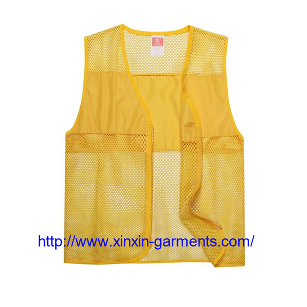 Wholesale Custom Sleeveless Embroidery Logo Children Size Cheap Promotional Vest 104