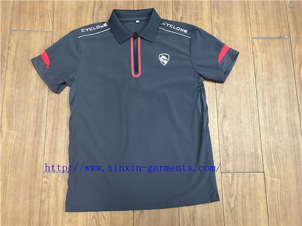 Customized Men's Quick Dry Gym Shirt High Elasticity Breathable Sports Wear T-shirt Clothing (P499)