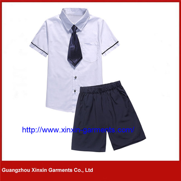 Wholesale Hot Fashion Autumn Summer Student Uniform Wear Striped Collar High Quality Sailor (U168)