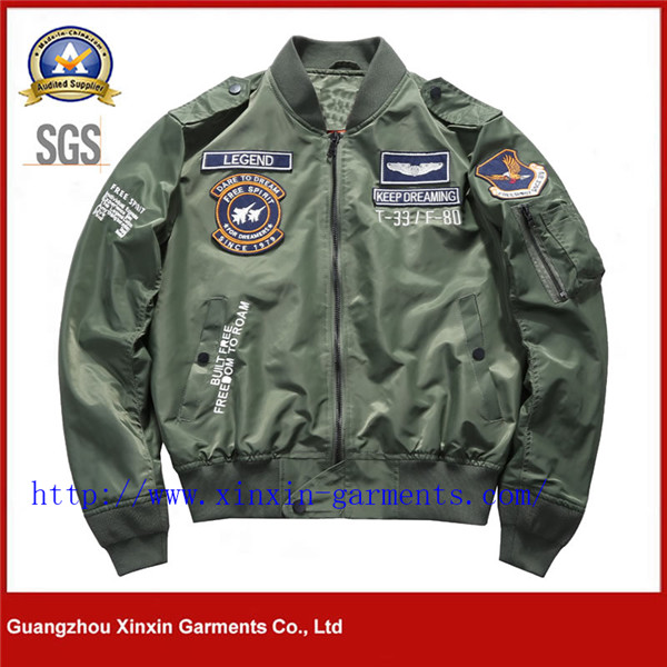 Wholesale Lightweight Bomber Jacket Sport Jacket Padded Fashion (J580)