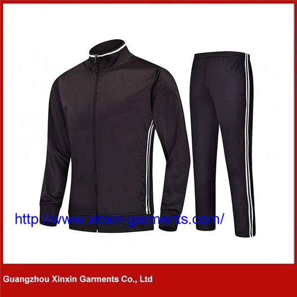 Wholesale Training Sports Clothing Mens Polyester Tracksuit (T431)