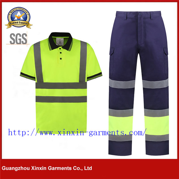 Wholesale Vest High Visibility Safety Clothing Construction Work Wear (W976)