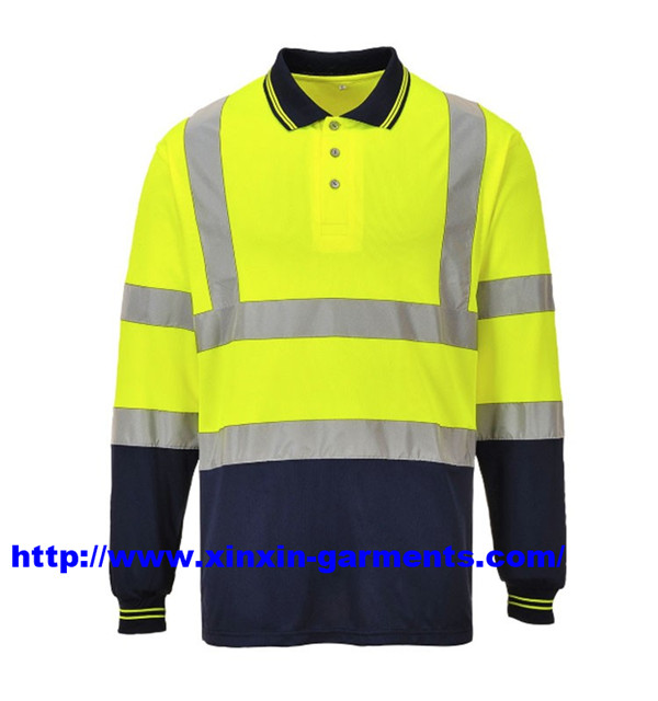 Work Clothes High Visibility Safety T-shirt and Reflective (W898)