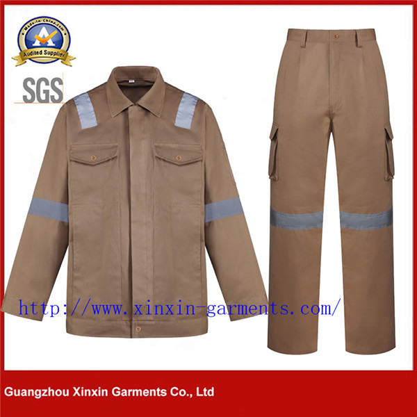 Work Safety Overall Work Suit Work Clothes with Belt Reflective (W985)