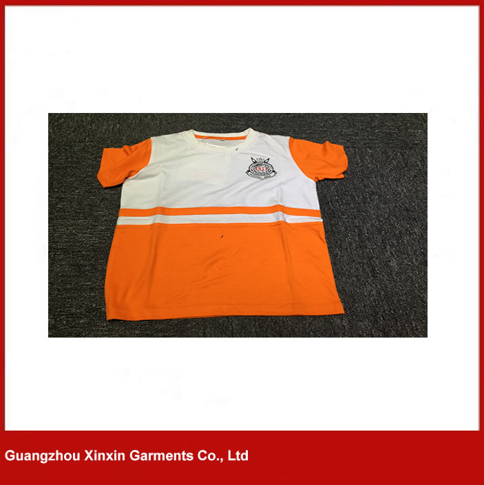 Cotton OEM Plain Unisex T Shirt Well Fitting Kids Tee Shirt(R76)