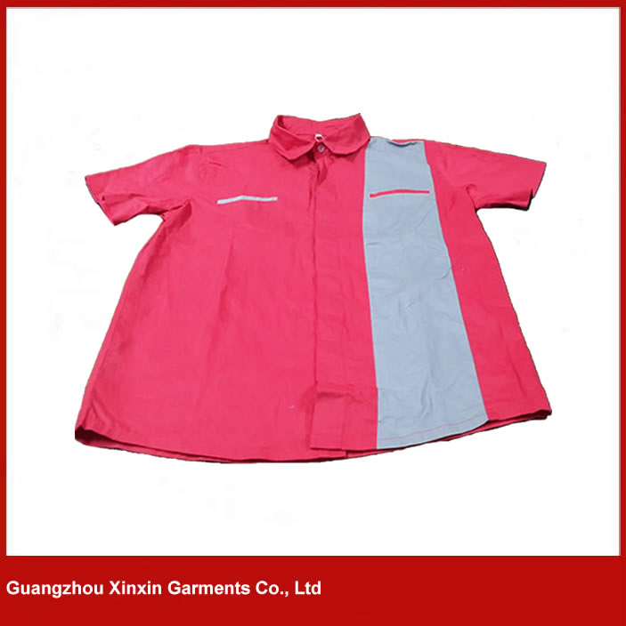Custom Embridery Logo Cleaning Overall Workwear Uniform Coat W75