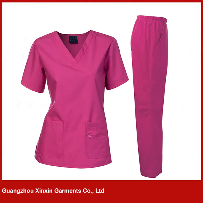 Custom hospital uniform clinical medical scrubs uniforms(H17)