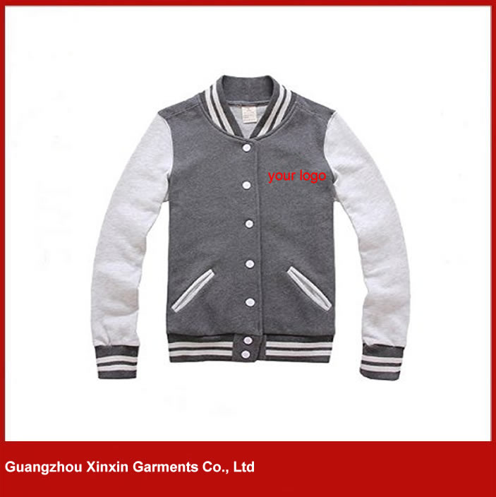 Custom made cotton high quality Men Full Zip Jacket Sweaters(T09)