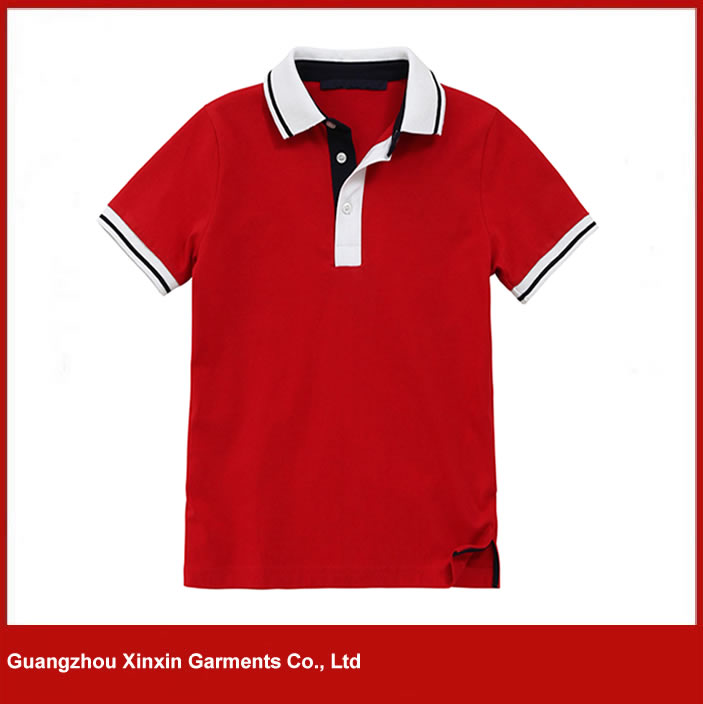 Custom Men's Cotton Golf Polo Shirt with Own Embroidery Logo P61