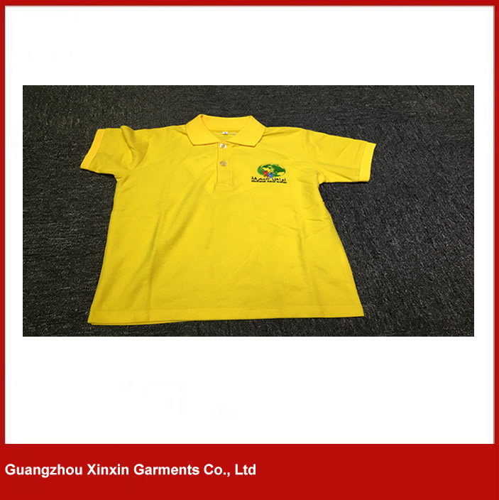 Custom quality combed cotton new design hi vis polo shirts with embroidery(P51)