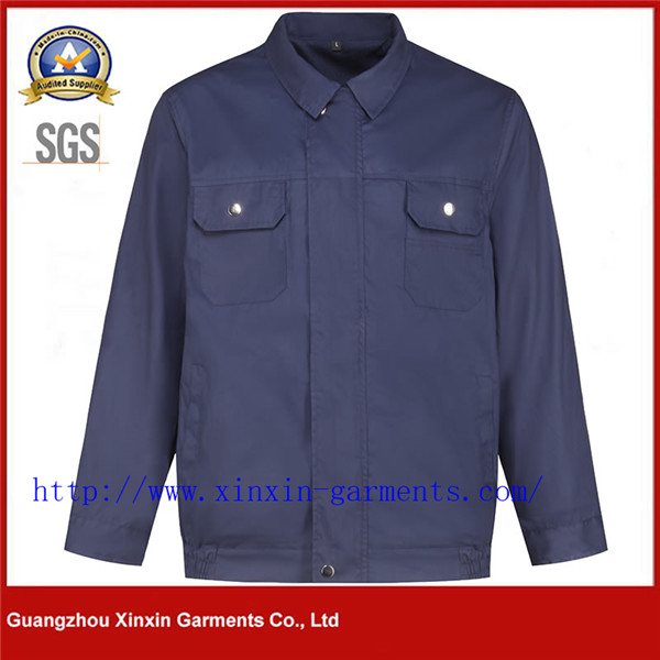 Unisex Long Sleeve Workwear Tops Mens 100% Cotton Work Jacket ​W980