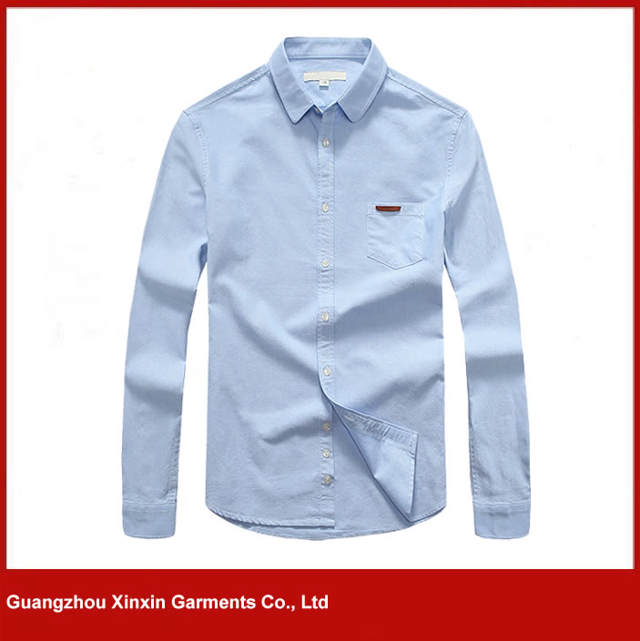 2016 new model light blue italian shirts for work uniforms(S79)