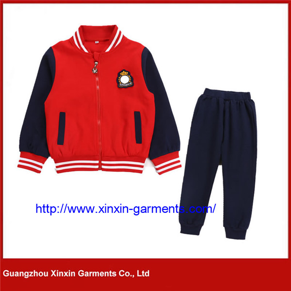 kindergarten Kids Primary School Uniforms Design Preschool School Uniform Tracksuit Sports (U127)