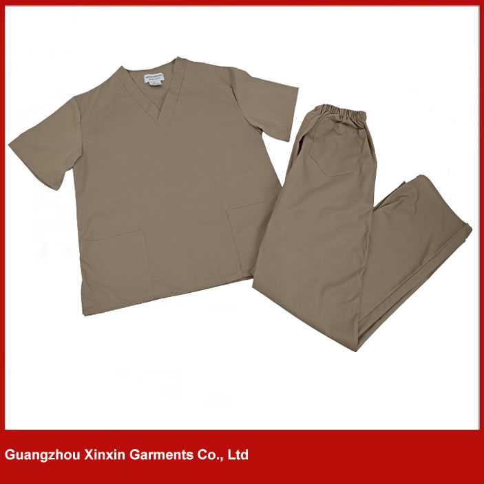 Medical Scrub Top Pants Hospital scrub uniform(H19)