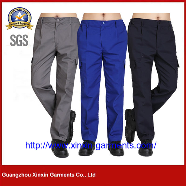 mens work trousers cotton polyester cargo pants trouser OEM supplier W2247