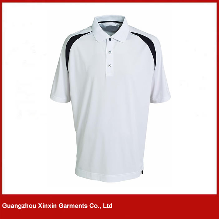 modern design Plain Dyed Poloshirt high quality business white polo shirt for men P72