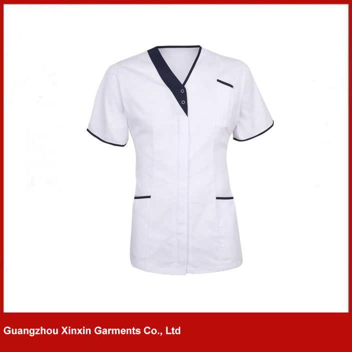 OEM cotton polyester plain solid hospital patient uniform(H15)