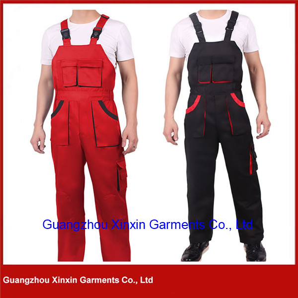 New style european custom bib and brace for men overalls work wear W553
