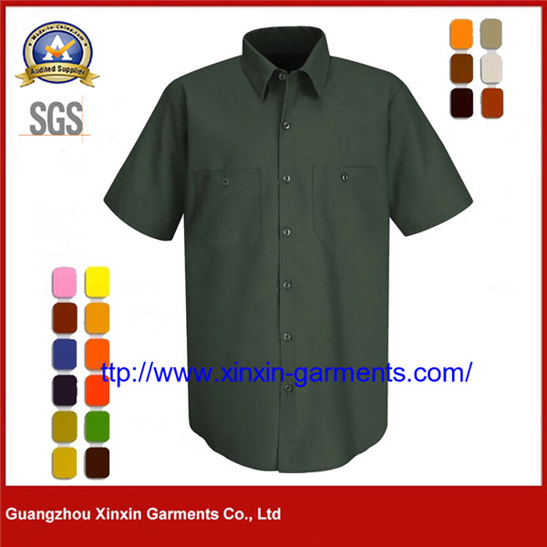 Cheap Security Shirt Uniform Quik-Dry Customize Security Guard Uniform Shirts​ W2569