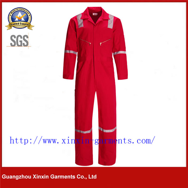safety overall safety workwear uniforms construction work wear industrial boiler suit overall W929