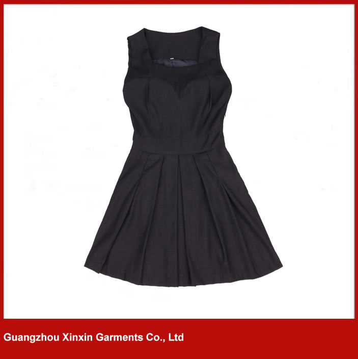 School uniform design girls high school uniform pinafore(U12)