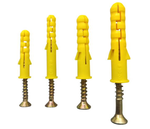 胶管膨胀螺丝怎样安装