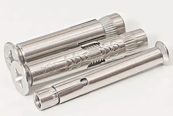 防盗窗膨胀螺丝安装方法