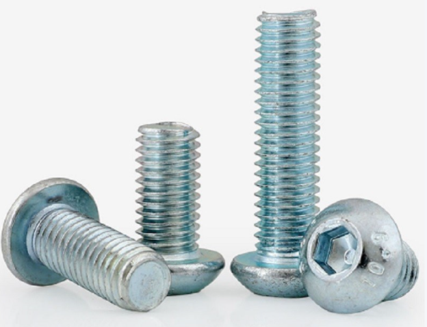 蓝白锌螺丝钉会生锈吗