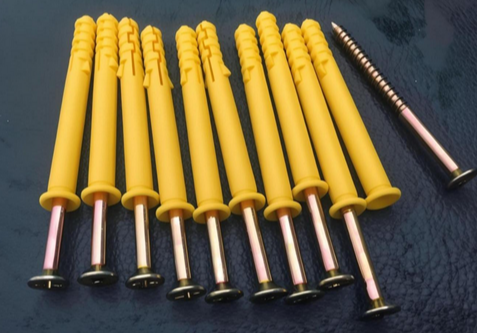 塑料膨胀螺丝使用方法