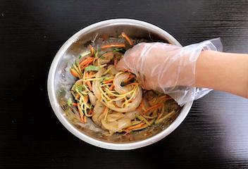 餐廚工具-拌菜手套