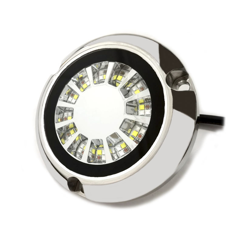 48 CREE LEDs RGBW Full Color LED Underwater Boat Light