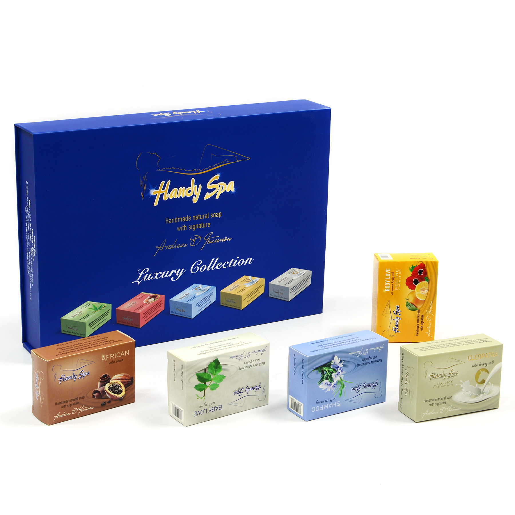 Custom Cardboard display soap box with paper insert